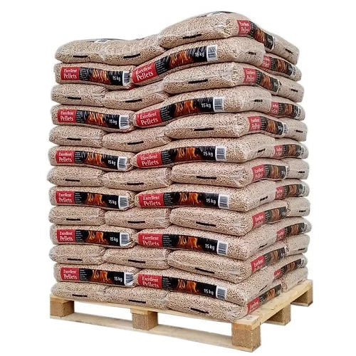 Granulés de Bois Français Natural Energie – Palette 1050kg (70 sacs)