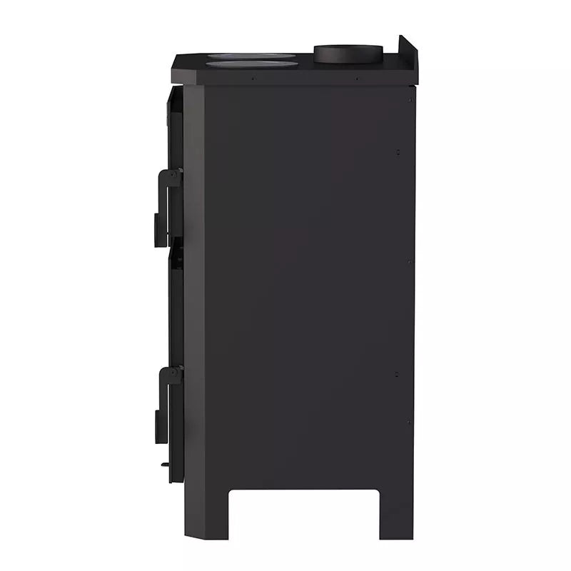 Poêle à bois avec four et plaque de cuisson Pramoda – 9 Kw